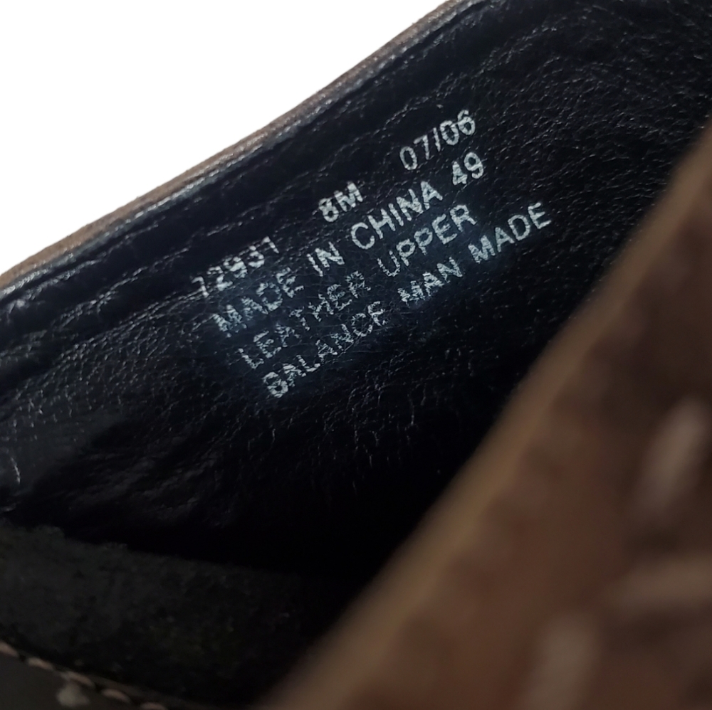Clarks Chocolate Brown Suede Wedge Clogs w/Artisan Stitching - Picture 7 of 7